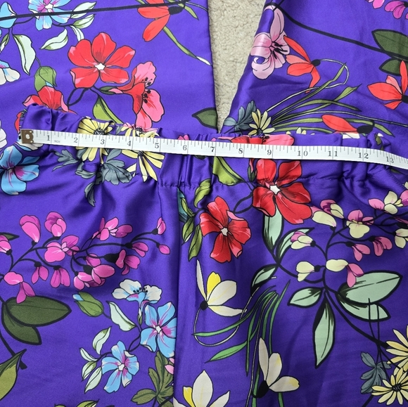Floral Purple Trousers - Picture 7 of 7